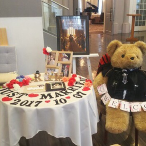 ハッピーウエディング❤︎ イニシャルオブジェでお出迎え ウェルカム