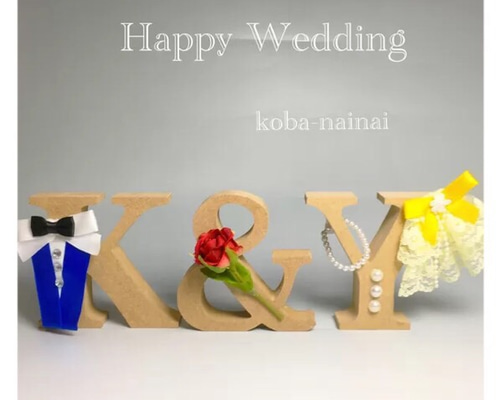 結婚式♡ウェルカムオブジェ 9968ded2f0add2f15e7fbcc811d078