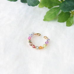 Circle Cuff（Multicolor）-片耳- 1枚目の画像