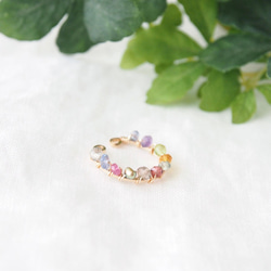 Circle Cuff（Multicolor）-片耳- 3枚目の画像