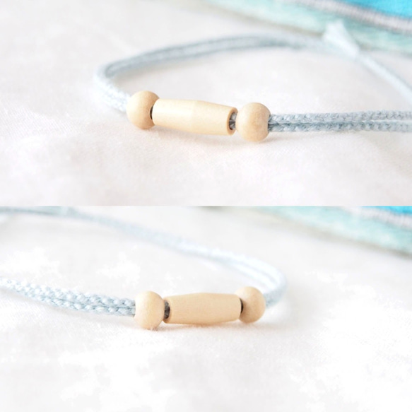 Whitewood Anklet（Pale Blue） 3枚目の画像