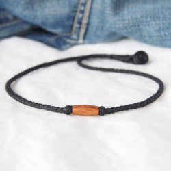 Redwood Short Necklace（Black） 1枚目の画像