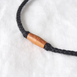 Redwood Short Necklace（Black） 3枚目の画像