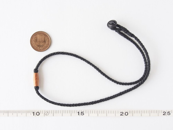 Redwood Short Necklace（Black） 5枚目の画像