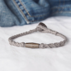 Greywood  Bracelet（Brown-gray） 1枚目の画像