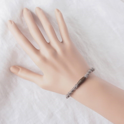 Greywood  Bracelet（Brown-gray） 3枚目の画像