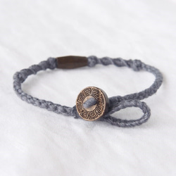 Greywood  Bracelet（Blue-gray） 6枚目の画像