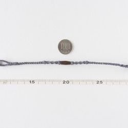 Greywood  Bracelet（Blue-gray） 7枚目の画像
