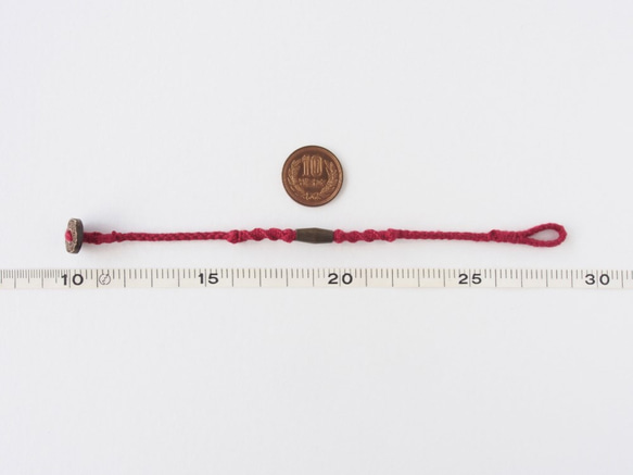 Greywood  Bracelet（Red） 5枚目の画像