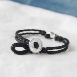 Pewter Ring Bracelet（Black） 4枚目の画像