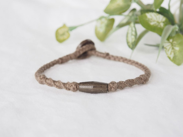 Greywood  Bracelet（Brown） 1枚目の画像