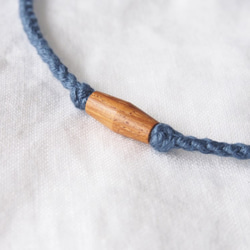Redwood Short Necklace（Blue） 3枚目の画像