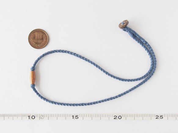 Redwood Short Necklace（Blue） 5枚目の画像