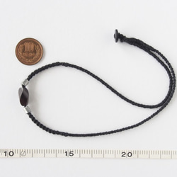 Wood Short Necklace（Ebony×Black） 5枚目の画像