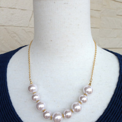 ＜500円値引き＞Nine pearls necklace 3枚目の画像