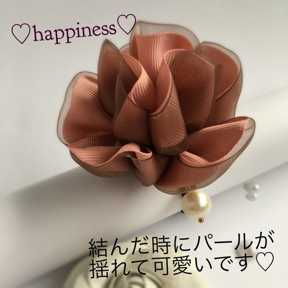 さくら♡ライトピンク×オーガンジーワイン♡桜♡再販売43 3枚目の画像