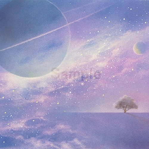 JunJun！【パステル画　原画】 パステル画 原画作品 ～Tomorrow～ (額装品) 【送料無料】 絵画
