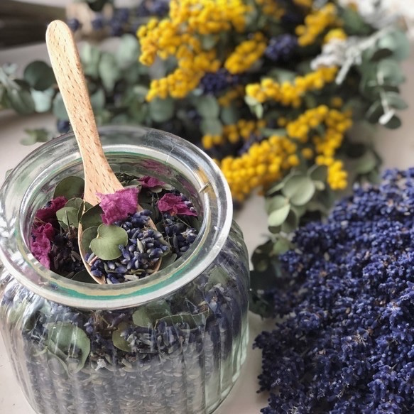 creema限定　夏の福袋 送料無料 お花と香りのある暮らしを楽しむ10点セット ドライフラワースワッグ 7枚目の画像