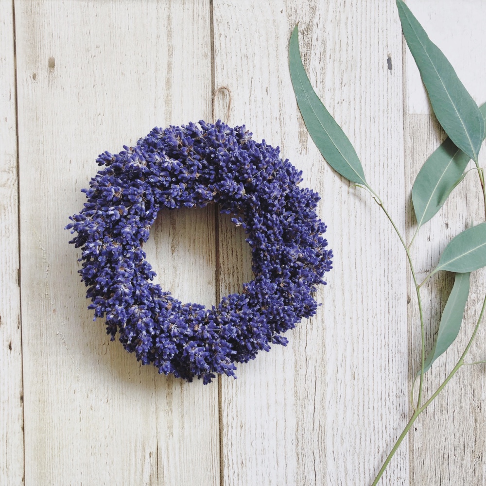 〜SALE〜238.ラベンダーリース　フラワーリース