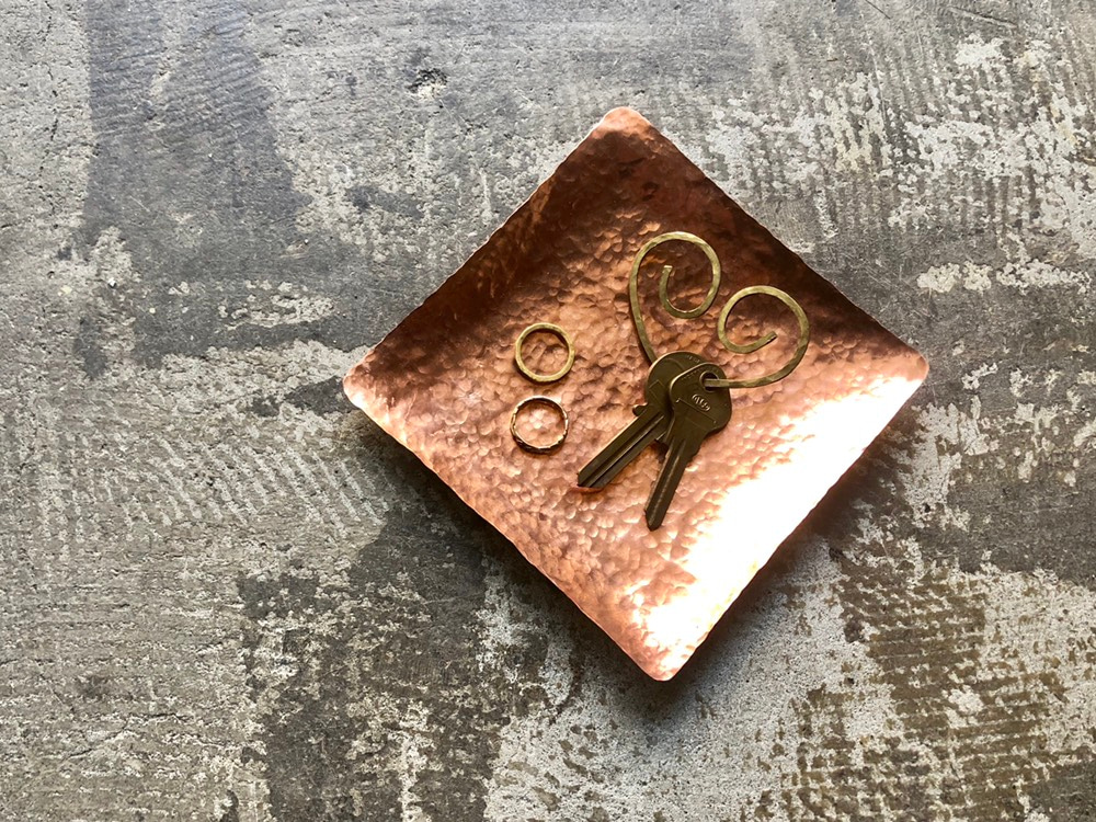 jyumoku】-- copper tray 銅トレー フリーボックス・小物入れ yoin 通販｜Creema(クリーマ)