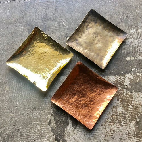 jyumoku】-- copper tray 銅トレー 【受注製作】 フリーボックス・小物