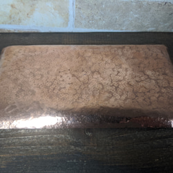 【jyumoku】--  copper cash tray　銅キャッシュトレ -- 190mm×110mm【受注製作】 4枚目の画像
