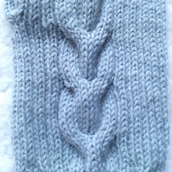 模様編み手袋　1 4枚目の画像