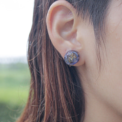 hydrangea earring 4枚目の画像