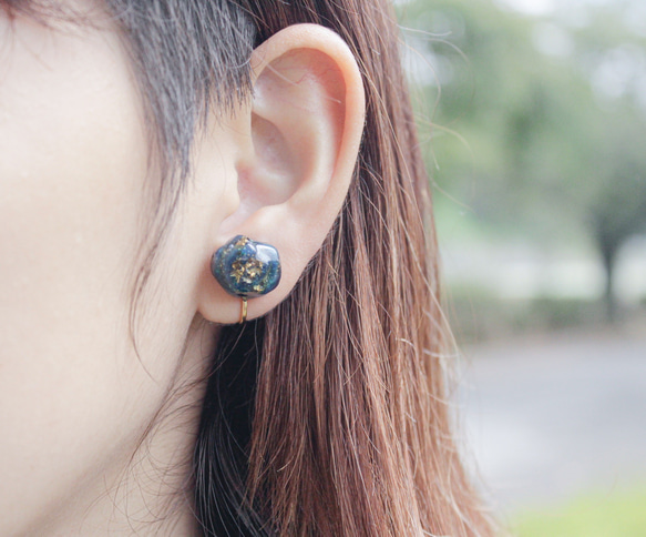 hydrangea earring 5枚目の画像