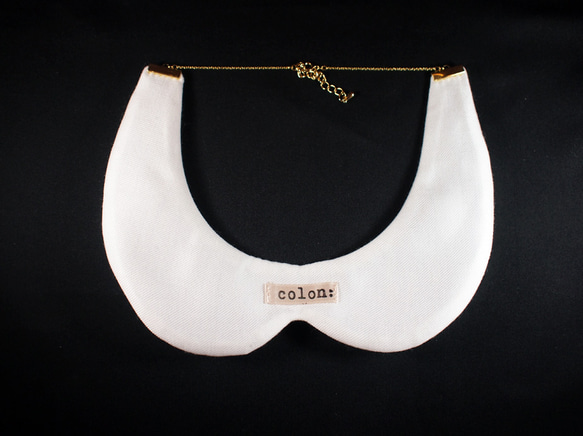 round collar necklace　[happy] 3枚目の画像