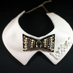 bow tie collar necklace [hello♡] 2枚目の画像