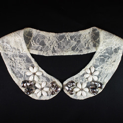 lace bijou collar 1枚目の画像