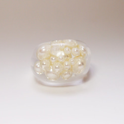 pearl ring [white] 1枚目の画像