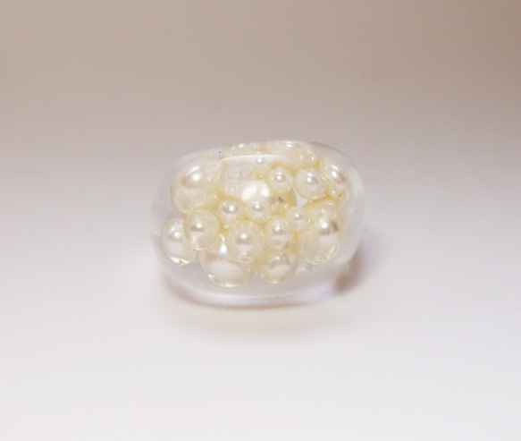 pearl ring [white] 1枚目の画像