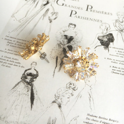 **新年銷售♡20％**珠寶耳環-Janus水晶般的古董，施華洛世奇 第2張的照片