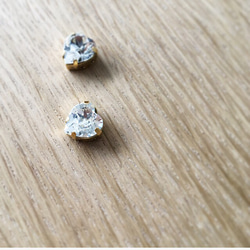 施華洛世奇心形耳環*水晶 第2張的照片