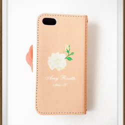 送料無料✴︎Pink rose iPhone case bag 4枚目の画像