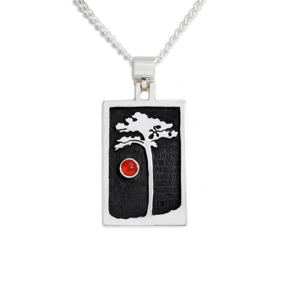 【奇跡の一本松】シルバーペンダント・【受注製作】