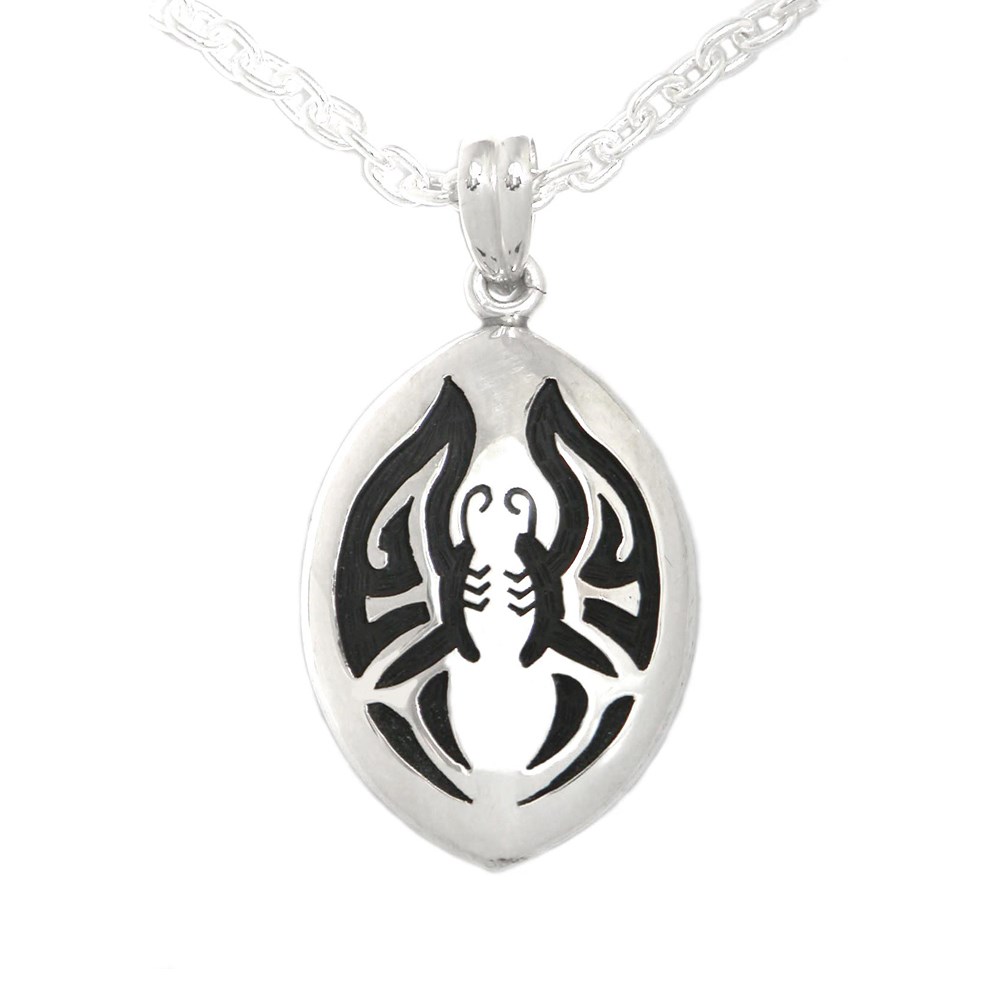 恋人同士の蝶のシルバーペンダント［受注製作］