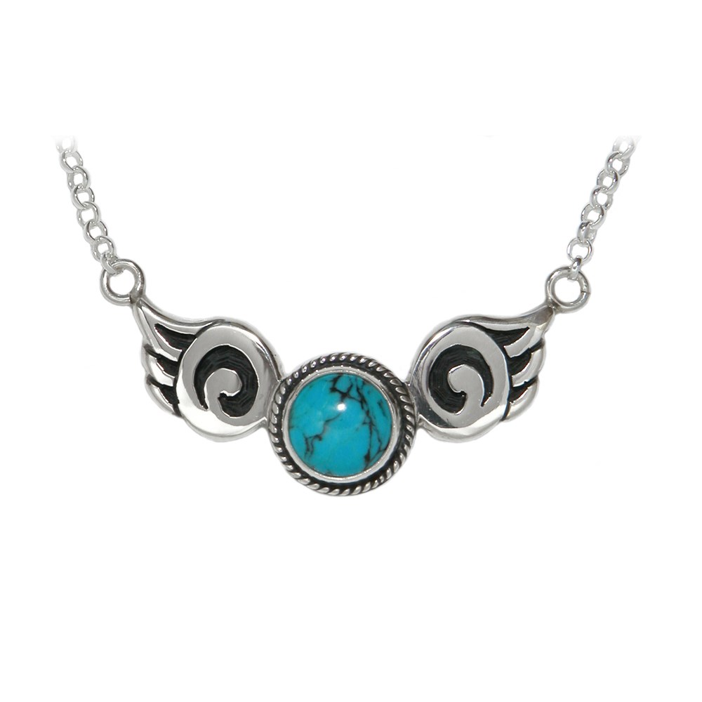 天使の羽のシルバーペンダント［受注製作］