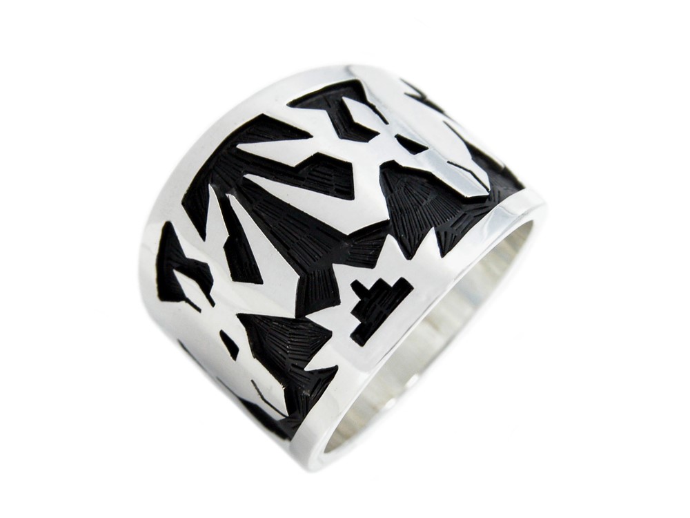 シカのシルバーリング 【受注製作】