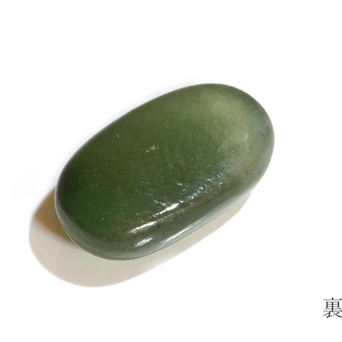 翡翠（ジェイド） オーバル・ラウンドカボション 9.0X14.9mm 天然石 銀