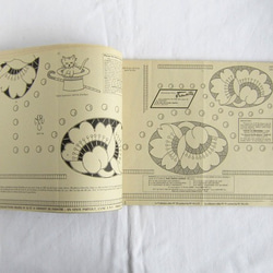 toute la broderie刺繍図案集6冊分1963年フランスアンティーク 5枚目の画像