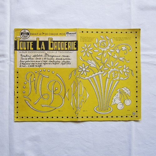 刺繍 図案集 洋書 レシピ 洋書 英語 フランス語 刺しゅう 料理
