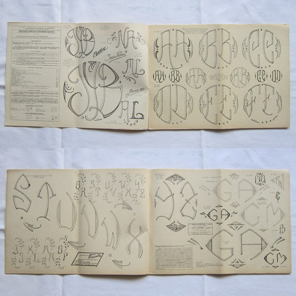 TOUTE LA BRODERIE 刺繍図案 スペシャル号1964年 ヴィンテージ 36ページ 10枚目の画像