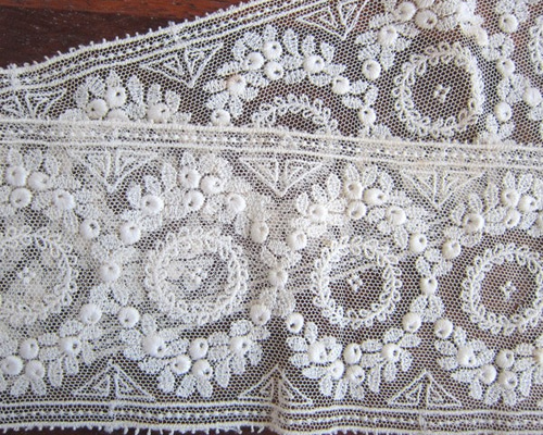 90×7cm】刺繍レース フランスアンティーク レース deparis 通販