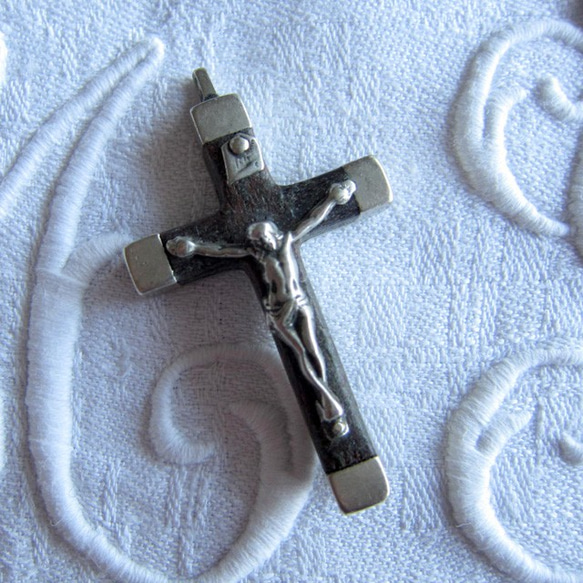 フランス アンティーク十字架 3点　クロワ 4枚目の画像