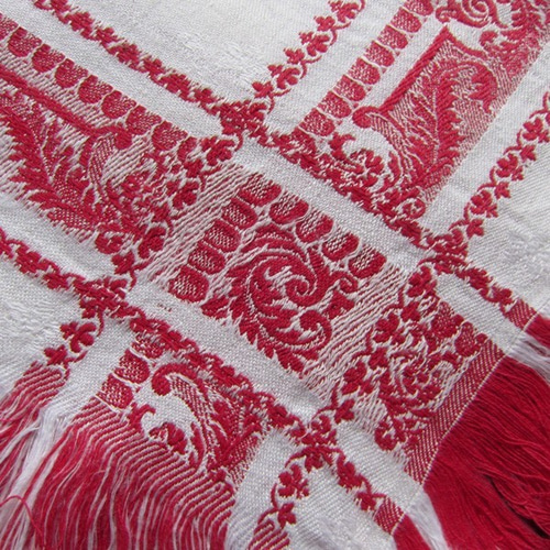 アンティーク フランス ダマスク織り ナプキン セット 布巾 アンティーク フランス ダマスク織り ナプキン セット 布巾