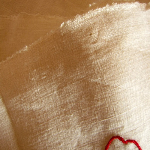 フランス　アンティーク　棚飾り布　レース生地　リネン　手刺繍 フランス アンティーク 棚飾り布 レース生地 リネン 手刺繍