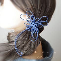髮帶“耳語，明·拉卡尼”（淺藍色） 第4張的照片